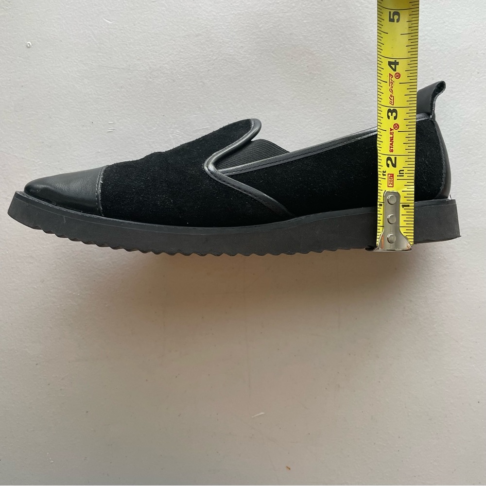 KARL LAGERFELD Cler8 Suede Leather Slip-On Loafers Women’s Size 6.5 - Picture 7 of 9